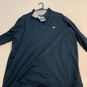 Large Peter millar navy masters pullover